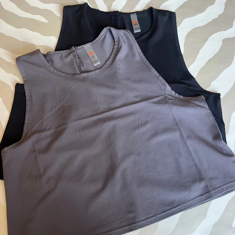Special Buy Drapey Active Tank Top | Black