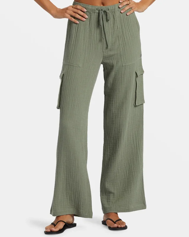 Weekend Specials to Relish Precious High Waist Cargo Pants