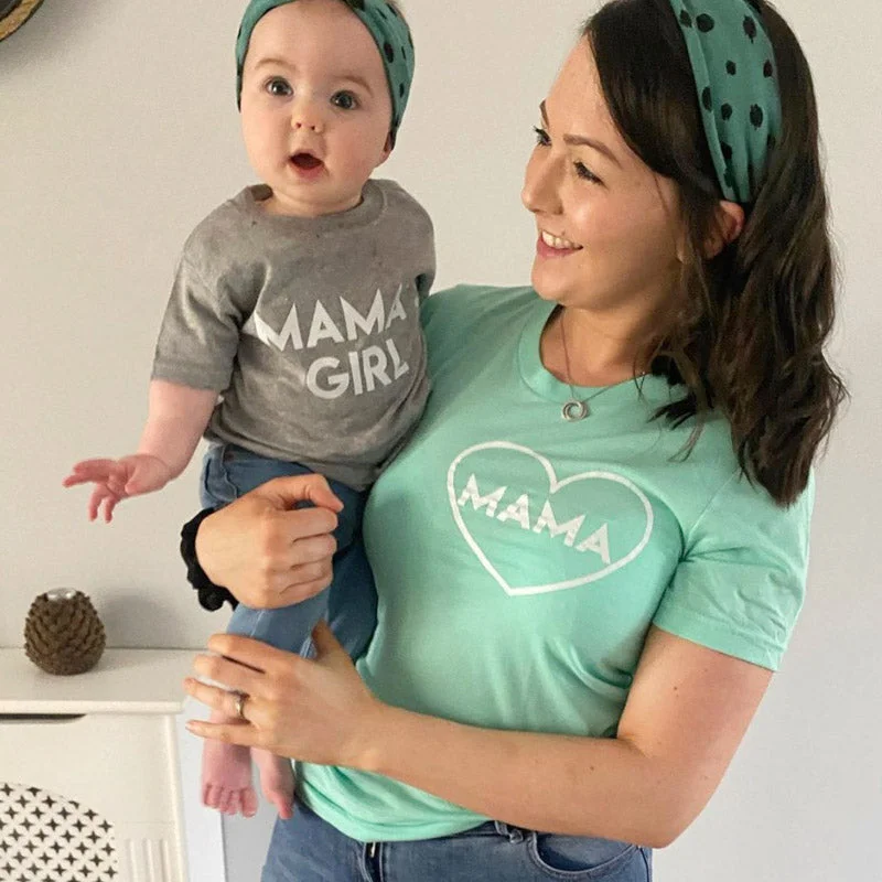 Stock Clearance Mama & Mama's Girl Mum & Kid Matching Tees (MRK X)