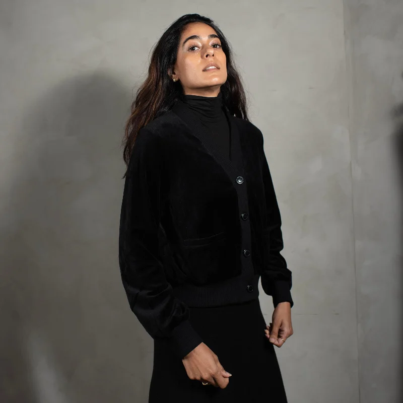 Get It Before It’s Gone Velour Jacket [Final Sale]