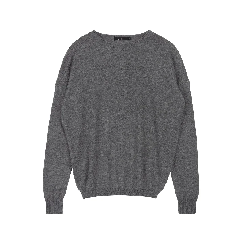 Deep Savings Wooly Crewneck Sweater | Gray [Final Sale]