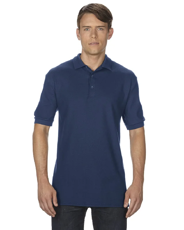 Gildan Premium Cotton Double Pique Sport Shirt | Navy