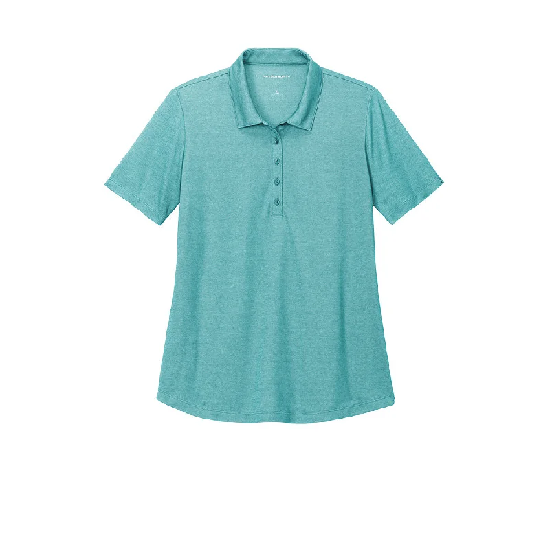 Reduced Prices #Port Authority Ladies Fine Pique Blend Polo