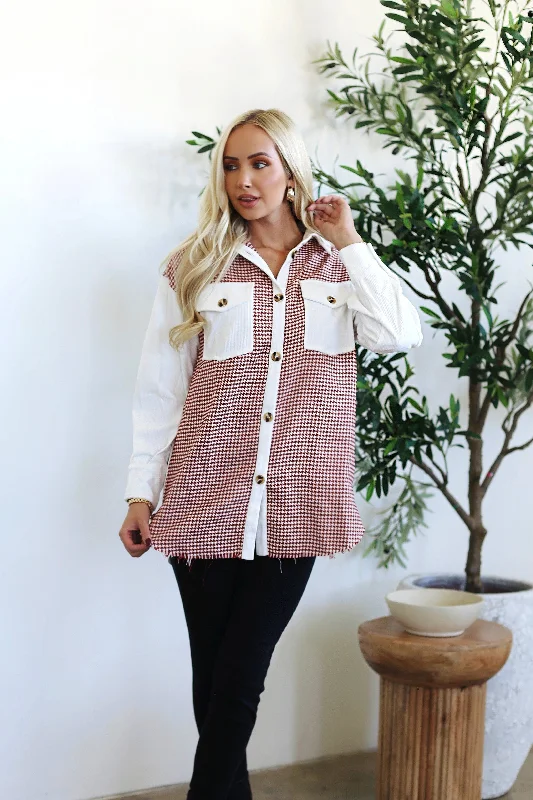 Instant Discount Magnetic Connection Corduroy Jacket
