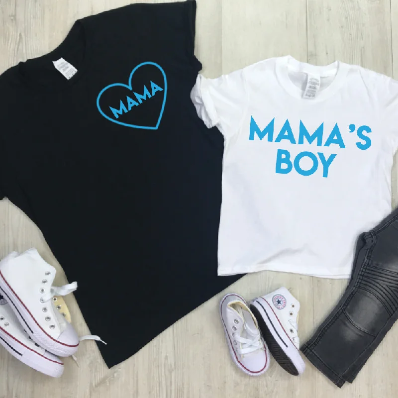 Weekend Discounts to Love Mama & Mama's Boy Mum & Kid Matching Tees (MRK X)