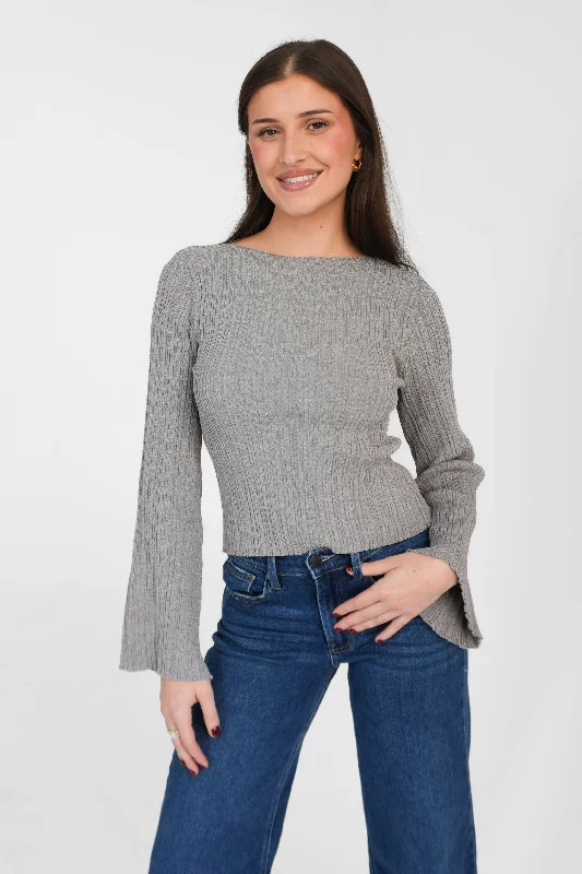 Get It Before It’s Gone So Classic Long Sleeve in Grey