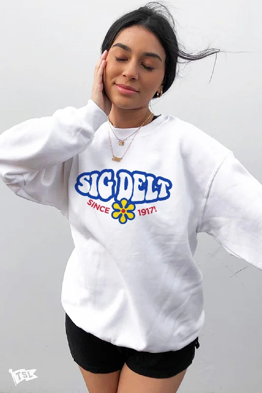 Limited Edition Sigma Delta Tau Funky Crewneck