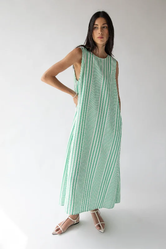 Weekend Discounts Worth Grabbing TANK STYLE STRIPED DRESS