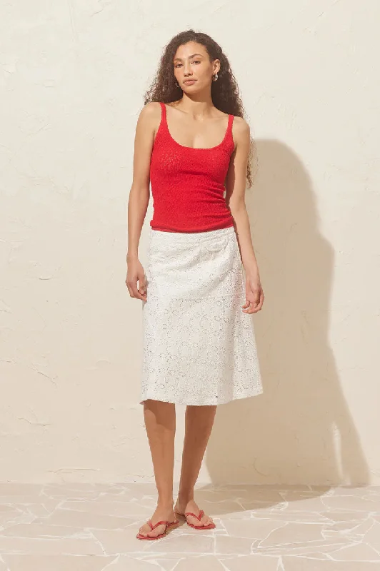 Steal Deal Ruby Beau Tank - Cherry
