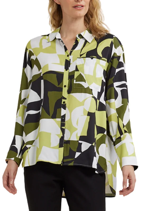 Reduced Price MINERAL PRINT SHIRT - YT24W4143