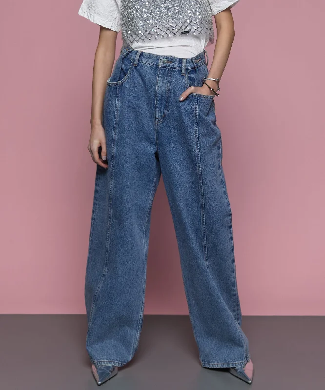 Weekend Specials You Can't Miss [PRE-ORDER] 2WAY WAIST DENIM PANTS