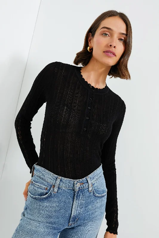 Super Sale Noir Delia Top