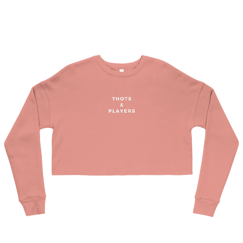 Limited Time Thots and Players Crop Sweatshirt