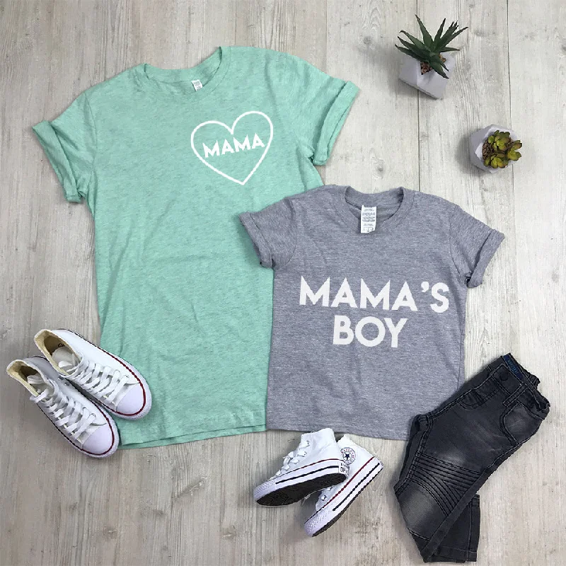Weekend Discounts to Delight Mama & Mama's Boy Mum & Kid Matching Tees (MRK X)