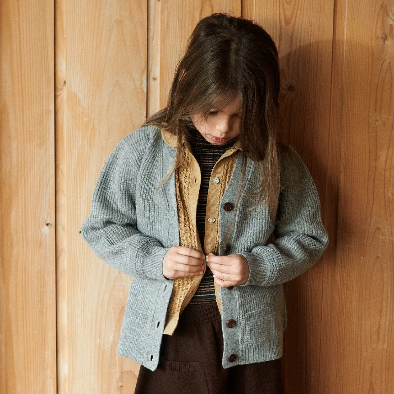 Savings Event Women's Lambswool Cardigan - Hazel Melange (Teens-Womens S) *Arriving 2025