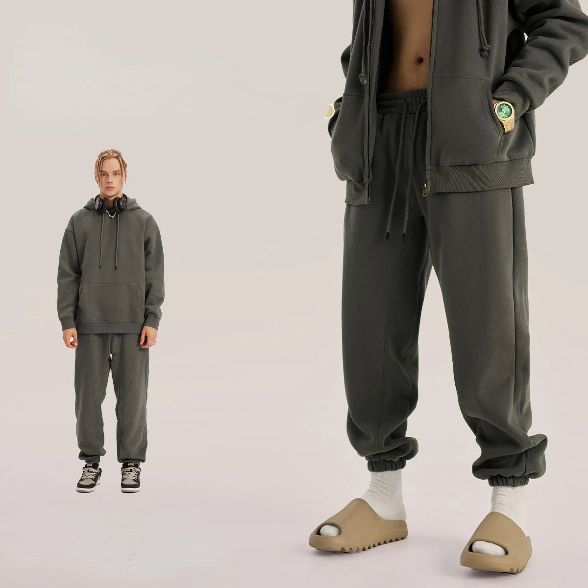 Grey brown-Pants