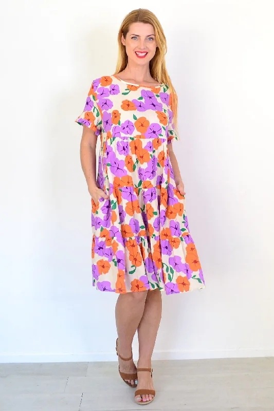 Limited Availability Poppy Field Tunic Dress