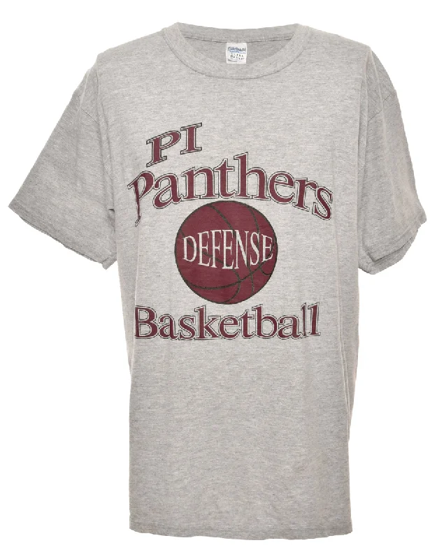 Panthers Basketball Sports T-shirt - L