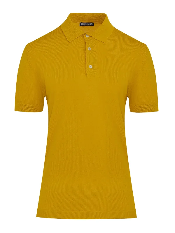 Regular Fit Saffron Polo T-Shirt