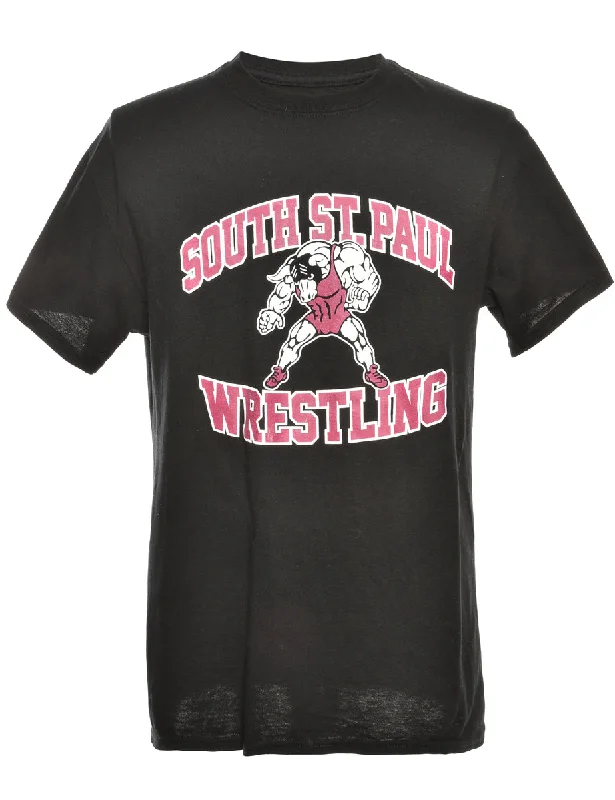 South StPaul Wrestling Printed T-shirt - M